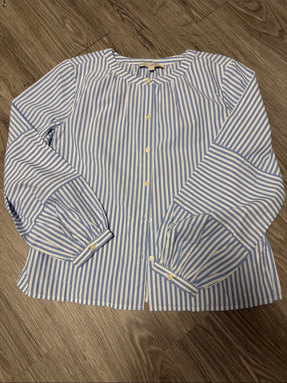 LOFT Stripe Blouse